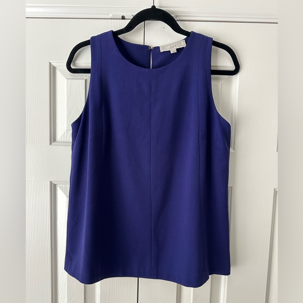 Loft, Med-Petite, Sleeveless, Lined Top
Excellent Condition